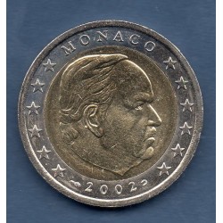 Pièce 2 euros Monaco 2002