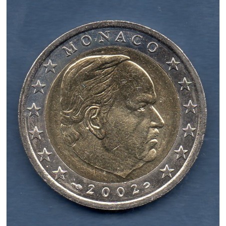 Pièce 2 euros Monaco 2002