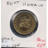 Pièce 50 centimes d'euro BU Monaco 2002