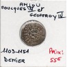 comté d'Anjou, Foulques V et Geoffroy IV, (1109-1151) Denier