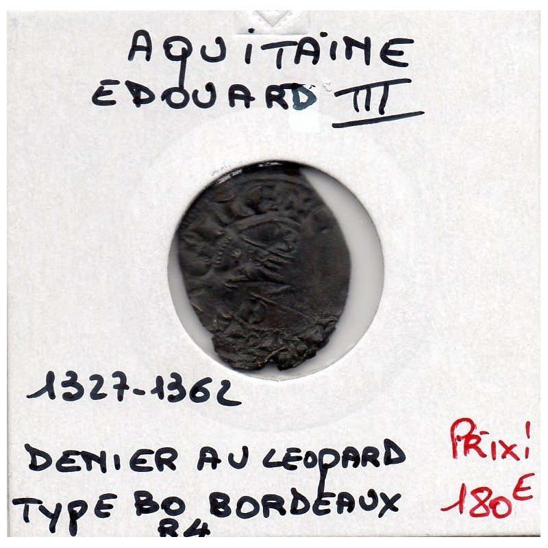 Duché d'Aquitaine, Edouard III, (1327-1362) Denier