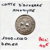 Comté d'Auxerre anonyme (1000-1200) denier