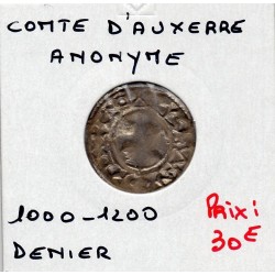 Comté d'Auxerre anonyme (1000-1200) denier