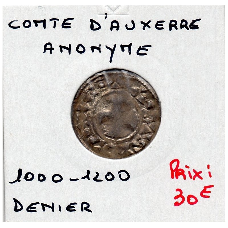 Comté d'Auxerre anonyme (1000-1200) denier