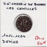 Seigneurie de bearn, les Centules (1080-1280) denier