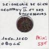 Berry, Seigneurie de Gien, Geoffroy II, III et Herve II de Donzy (1055-1160) Obole