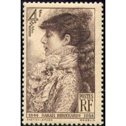 Timbre France Yvert No 738 sarah Bernhardt