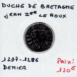 Duché de Bretagne, Jean 1er le Roux (1237-1286) Denier