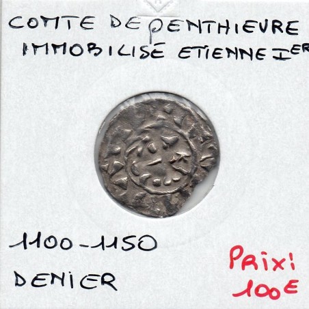 Bretagne, comté de Penthievre, Etienne 1er (1100-1150) Denier