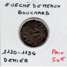 Champagne, Evêché de meaux, Bouchard (1120-1134) Denier