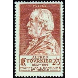 Timbre France Yvert No 748 Alfred Fournier propagande sanitaire