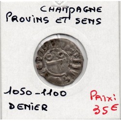 Champagne, Provins et Sens, Anonyme (1050-1100) Denier