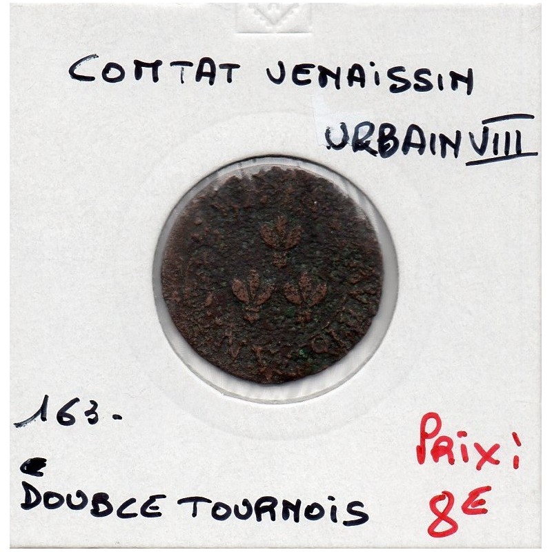 Comtat Venaissin, Urbain VIII (163?) Double tournois