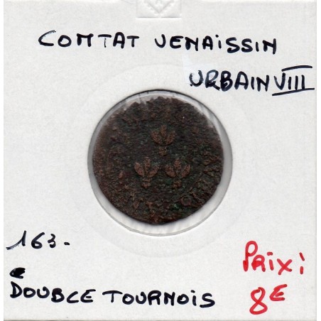 Comtat Venaissin, Urbain VIII (163?) Double tournois