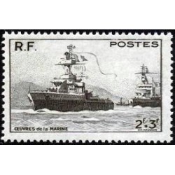 Timbre France Yvert No 752 oeuvres de la marine