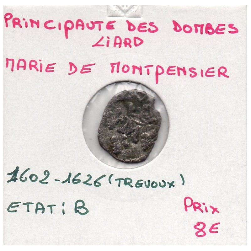 Principauté des Dombes, Marie de Bourbon Montpensier (1602-1626) Liard