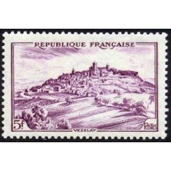 Timbre France Yvert No 759 Vezelay monuments et sites