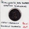 Principauté des Dombes, Gaston d'Orleans (1641) Double Tournois Type 16