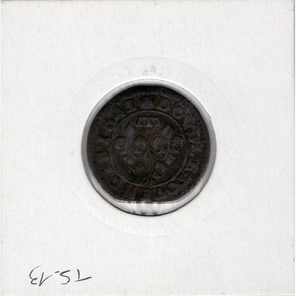 Principauté des Dombes, Gaston d'Orleans (1641) Double Tournois Type 16