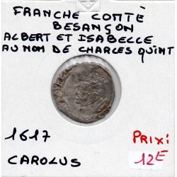 Franche Comté, Comté de Bourgogne, Albert et Isabelle (1617) Carolus