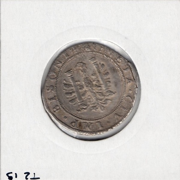 Franche Comté, Comté de Bourgogne, Philippe IV d'Espagne (1623) 1/4 teston Besancon