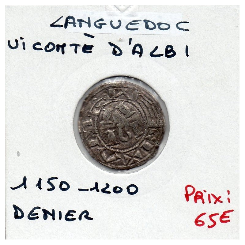 Languedoc, Vicomté d'Albi, Au nom de Raymond (1150-1200) Denier