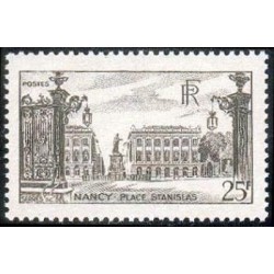 Timbre France Yvert No 778 Nancy place stanislas monuments et sites