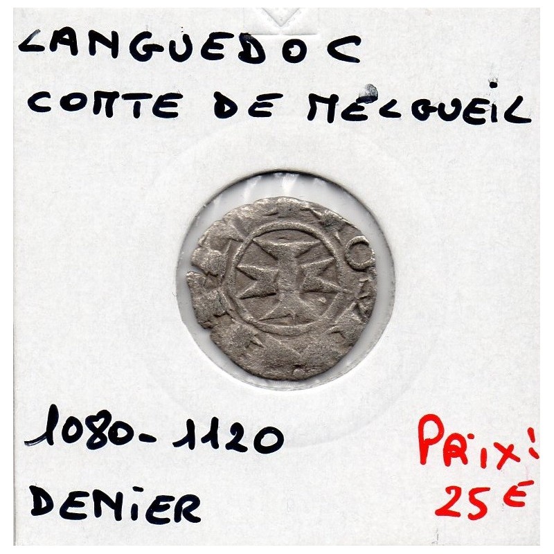 Languedoc, Comté de Melgueil, Evêques de Maguelonne Anonyme (1080-1120) Denier