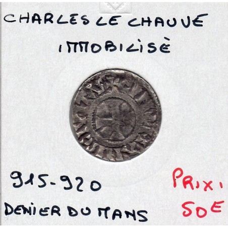 Comté du Maine, Immobilisé au nom de Charles le Chauve (915-920) denier