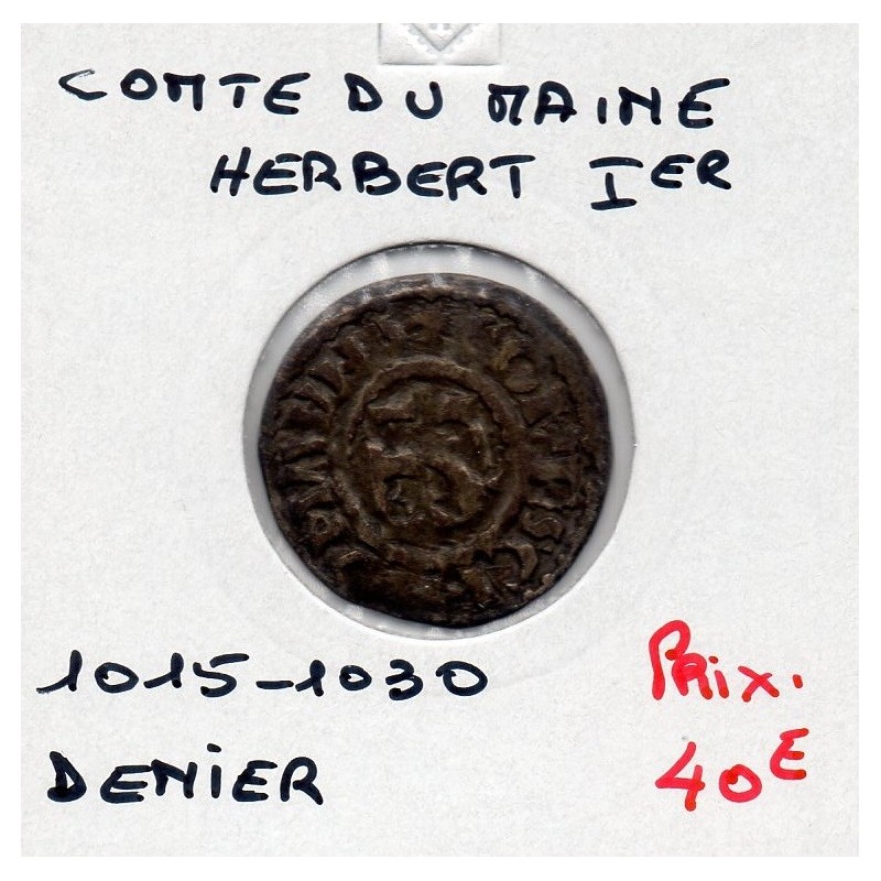 Comté du Maine, Herbert 1er Eveille Chien (1015-1030) denier