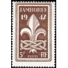 Timbre France Yvert No 787 jamboree mondial moisson