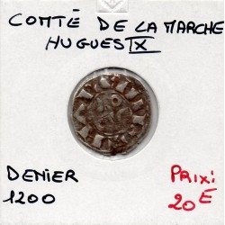 Comté de la Marche, Hugues IX (1080-1209) denier