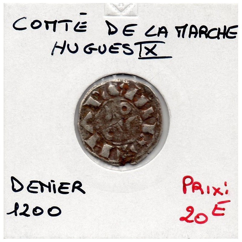 Comté de la Marche, Hugues IX (1080-1209) denier