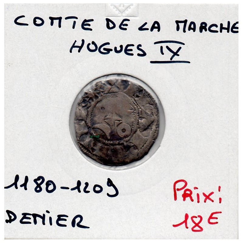 Comté de la Marche, Hugues IX (1080-1209) denier