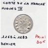 Comté de la Marche, Hugues IX (1080-1209) denier