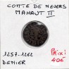 Nivernais, Comté de Nevers, Mahaut II (1257-1262) denier