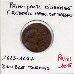 Principauté D'Orange, Frederic Henri de Nassau (1625-1647) Double tournois