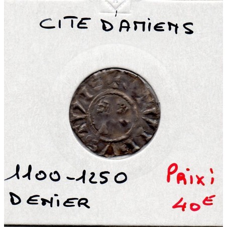 Picardie, Comté et Cité d'Amiens (1100-1250) denier