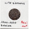 Picardie, Comté et Cité d'Amiens (1100-1250) denier