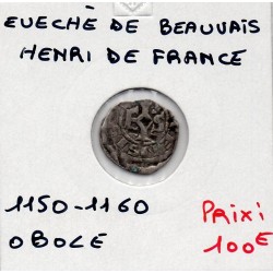Picardie, Evêché de Beauvais, Henri de France (1150-1160) Obole
