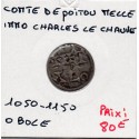 Comté de Poitou, Melle, immobilisé Au nom de Charles le Chauve (1050-1150) Obole