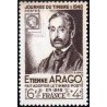 Timbre France Yvert No 794 Etienne Arago journee du timbre