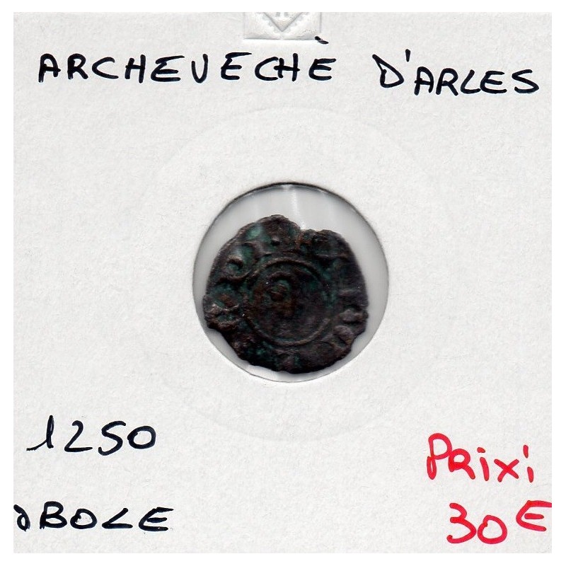 Provence, Archevêché d'Arles Anonyme (1250) Obole