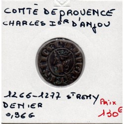 Comté de Provence, Charles 1er d'Anjou (1266-1277) Denier Coronat