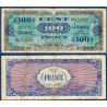 100F France série 8 TB 1945 Billet du trésor Central