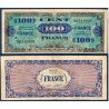 100F France série 4 TTB 1945 Billet du trésor Central