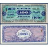 100 Francs France série 2 TTB 1945 Billet du trésor Central