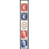 Timbre France Yvert No 833A bande centenaire du timbre Ceres et Gandon