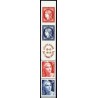 Timbre France Yvert No 833A bande centenaire du timbre Ceres et Gandon