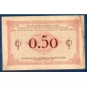 Paris 50 centimes, TB+,10.3.1920 Pirot 97.10 Billet de la chambre de commerce